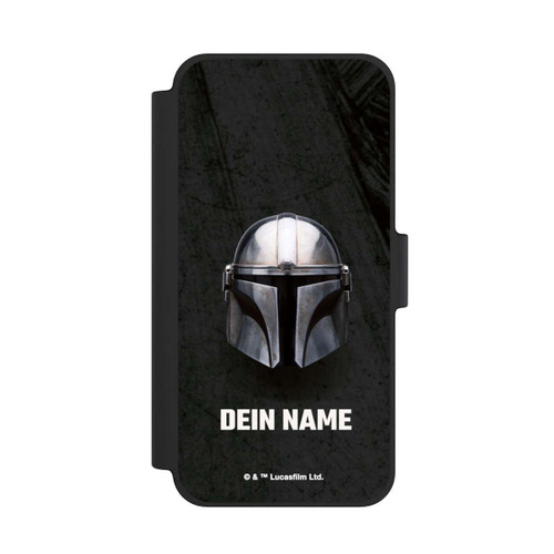 Apple iPhone 12 mini NIVOflip Star Wars Mandalorian Black Helmet personnalisable