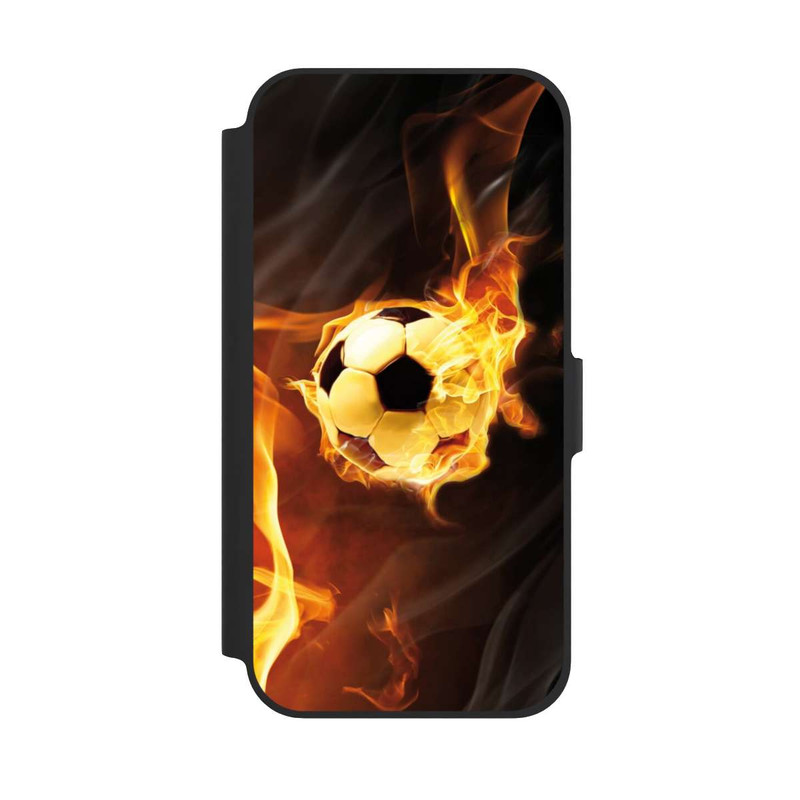 iPhone 12 NIVOflip Fußball in Flammen