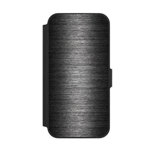 Apple iPhone 12 NIVOflip Metal Look - Anthrazit