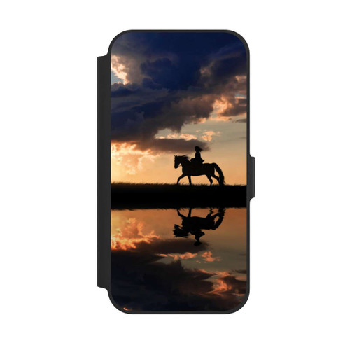 Apple iPhone 12 NIVOflip Ausritt im Sonnenuntergang