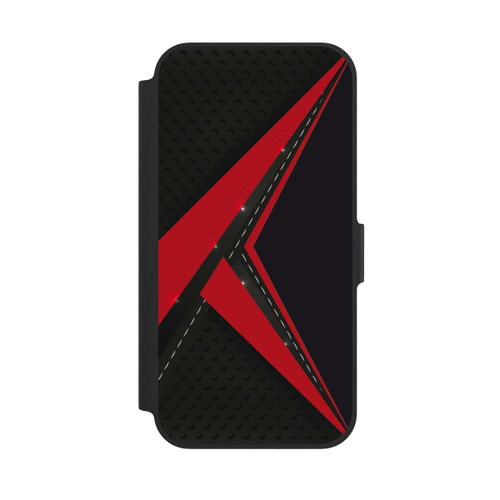 Apple iPhone 12 NIVOflip Carbon for Men - Rouge