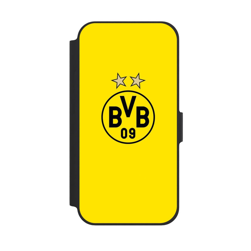 iPhone 12 NIVOflip BVB Gelb / Sterne