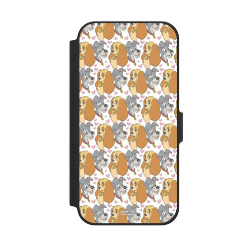 Apple iPhone 12 NIVOflip Lady and the Tramp Pattern Hearts