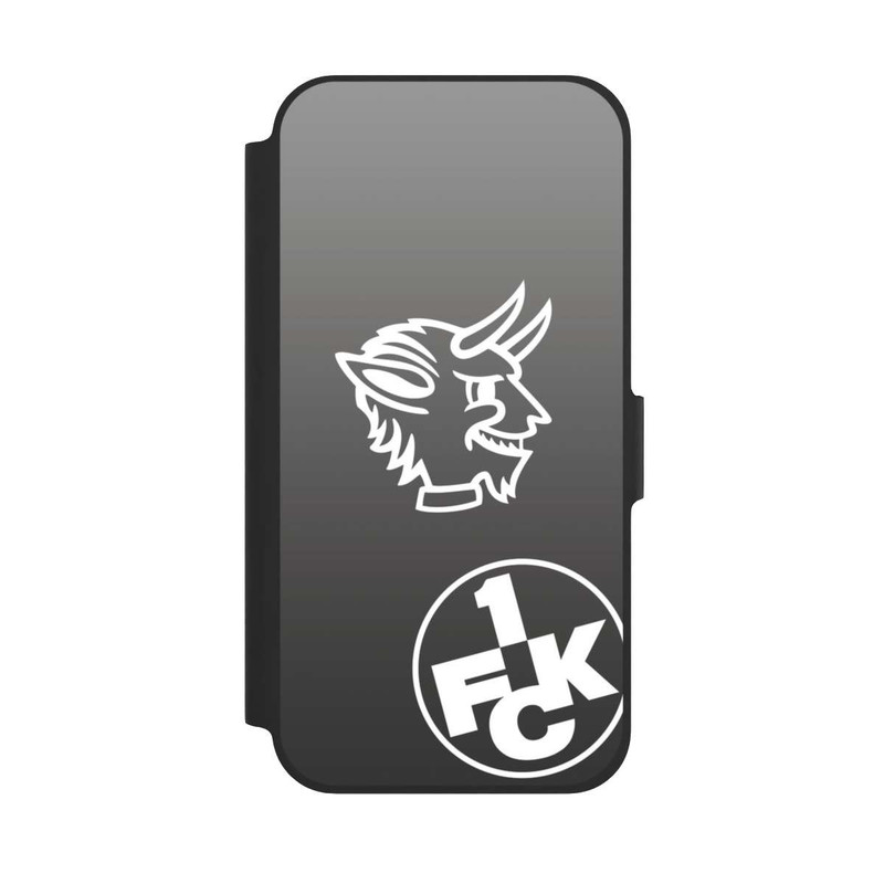 iPhone 12 NIVOflip Teufelskopf FCK auf Schwarz