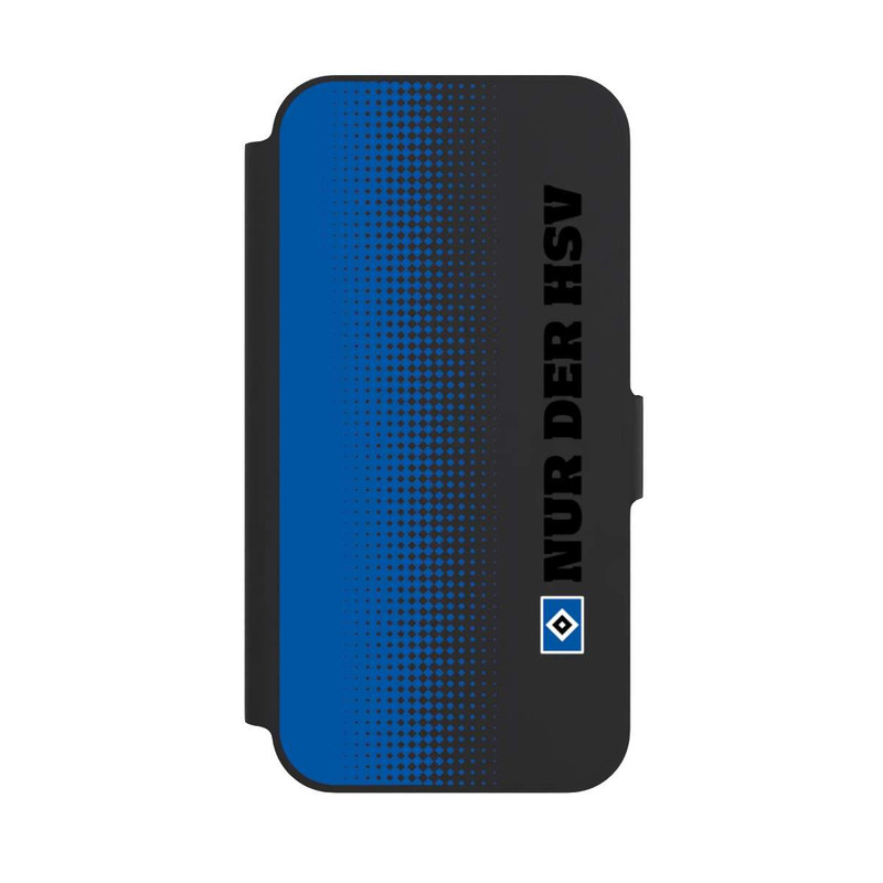 iPhone 12 NIVOflip Nur der HSV - Rautenraster Blau - ohne Hintergrund