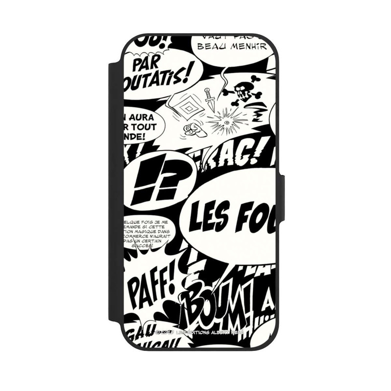 iPhone 12 NIVOflip Bulles BD Astérix Noir