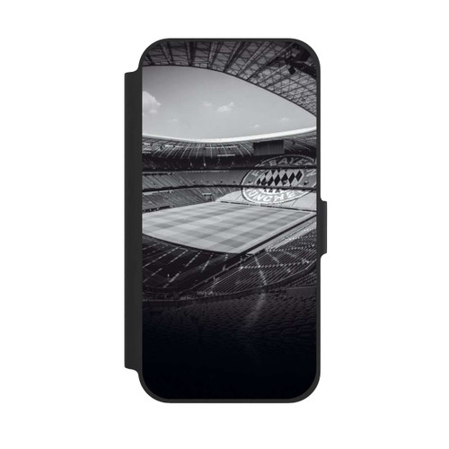Apple iPhone 12 NIVOflip Stade FC Bayern - Noir Blanc