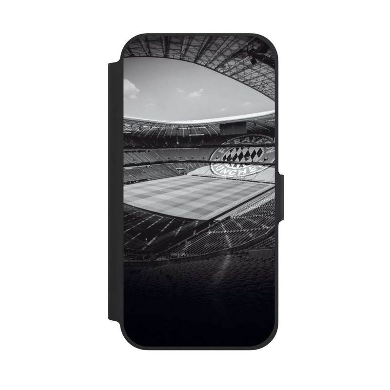 iPhone 12 NIVOflip Stade FC Bayern - Noir Blanc
