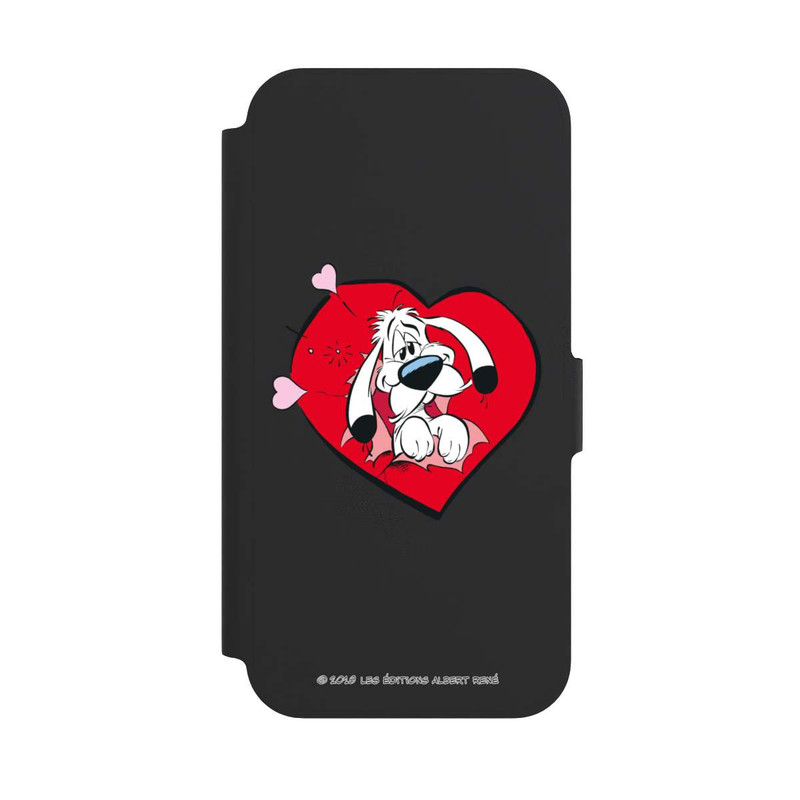 iPhone 12 NIVOflip Idéfix Amoureux Transparent