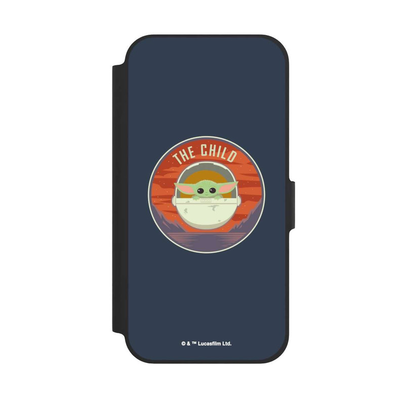 iPhone 12 NIVOflip The Child Abzeichen Blau