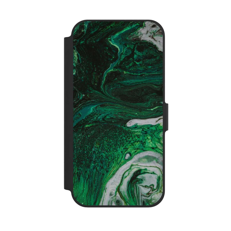 iPhone 12 NIVOflip Green oil texture