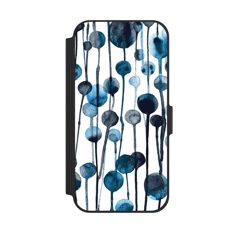 iPhone 12 NIVOflip Dripping Dots Blue