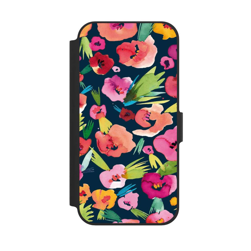 iPhone 12 NIVOflip tropische Blumen aquarell