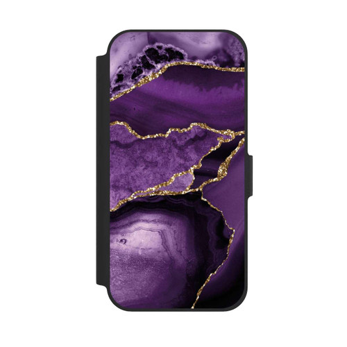 Apple iPhone 12 NIVOflip Lila Marmor Landschaft