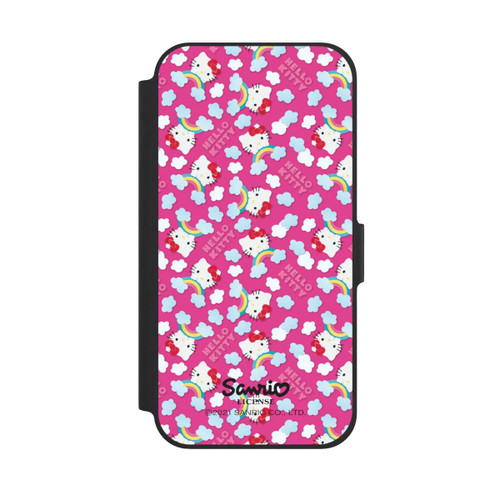 Apple iPhone 12 NIVOflip Hello Kitty Regenbogenmuster