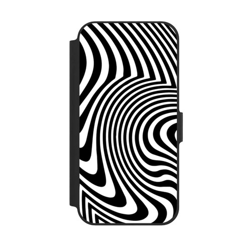 Apple iPhone 12 NIVOflip schwarz-weiße Wellen