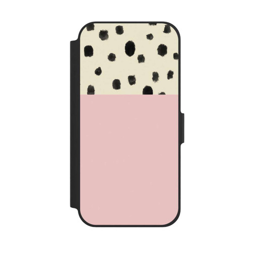 Apple iPhone 12 NIVOflip Punkte und Rosa