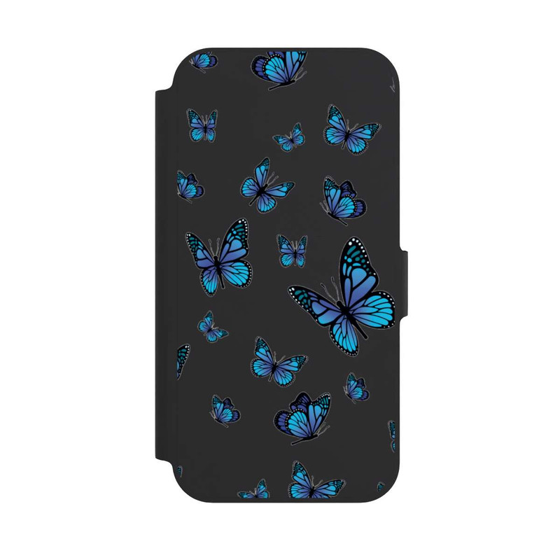 iPhone 12 NIVOflip Schmetterlingmuster Transparent
