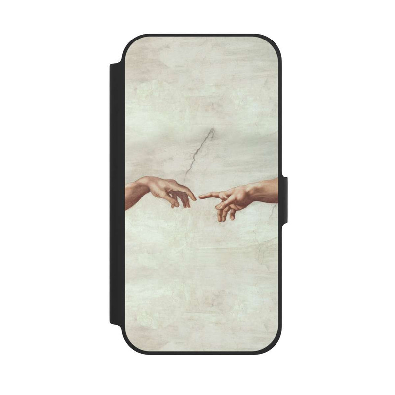 iPhone 12 NIVOflip Hands of God and Adam by Michelangelo Buonarroti