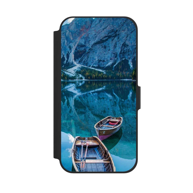 iPhone 12 NIVOflip Nature Lac Bateau