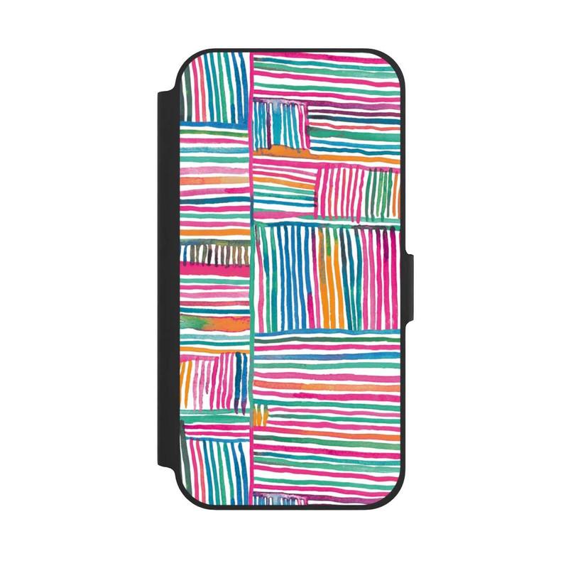 iPhone 12 NIVOflip Aquarelllinien Entspannung