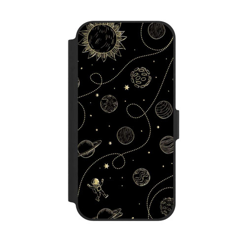 Apple iPhone 12 NIVOflip Planeten Gold