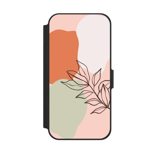 Apple iPhone 12 NIVOflip Modèle botanique abstrait 1