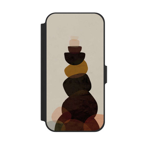 Apple iPhone 12 NIVOflip Stones No 5 Brown