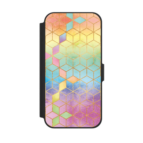 Apple iPhone 12 NIVOflip Regenbogenwürfel