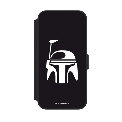 Apple iPhone 12 NIVOflip Boba Fett Helm Schwarz