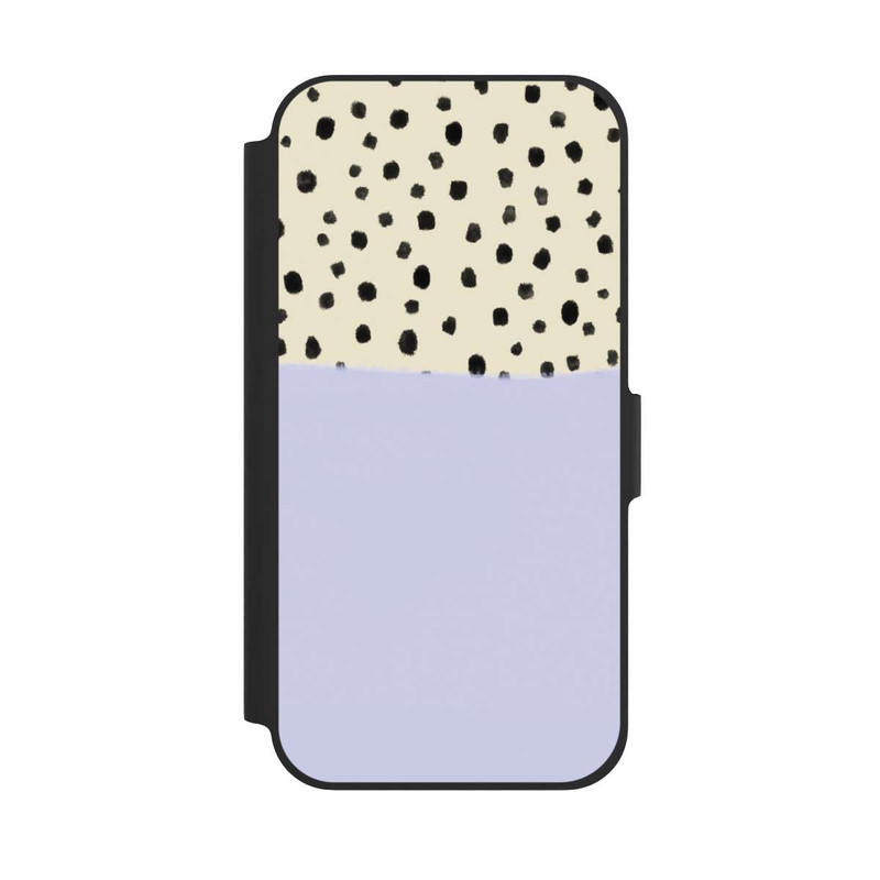 iPhone 12 NIVOflip Tupfen Boho Pastell