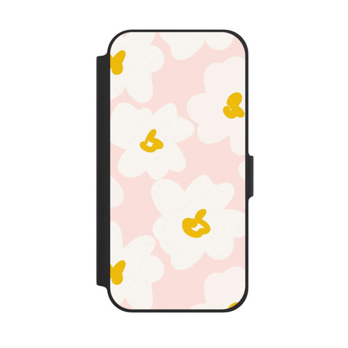 Apple iPhone 12 NIVOflip Retro Flower Wall Daisy Apricot