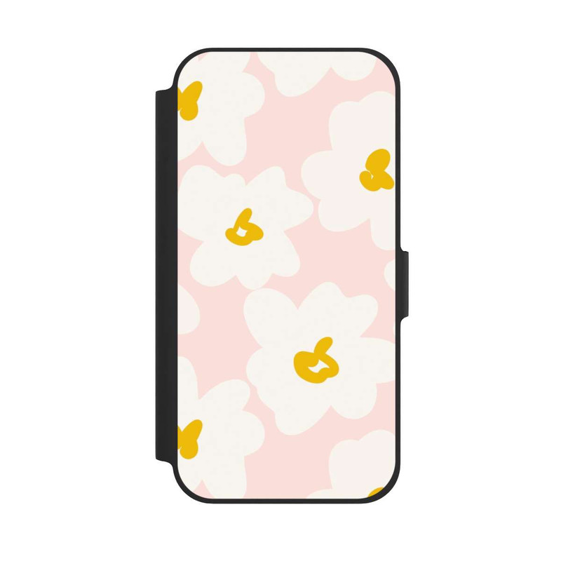 iPhone 12 NIVOflip Retro Flower Wall Daisy Apricot