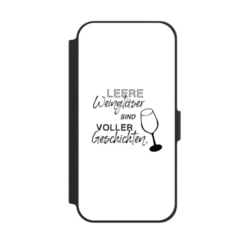 Apple iPhone 12 NIVOflip Leere Weingläser