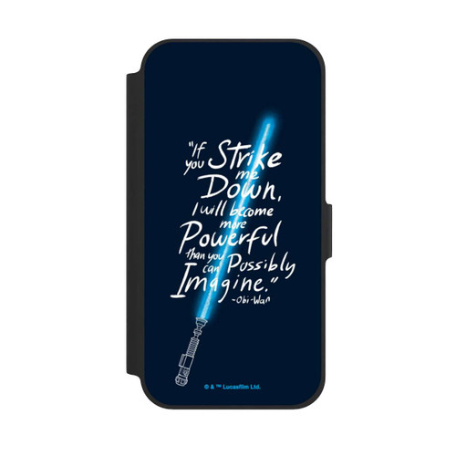 Apple iPhone 12 NIVOflip Citation d'Obi Wan