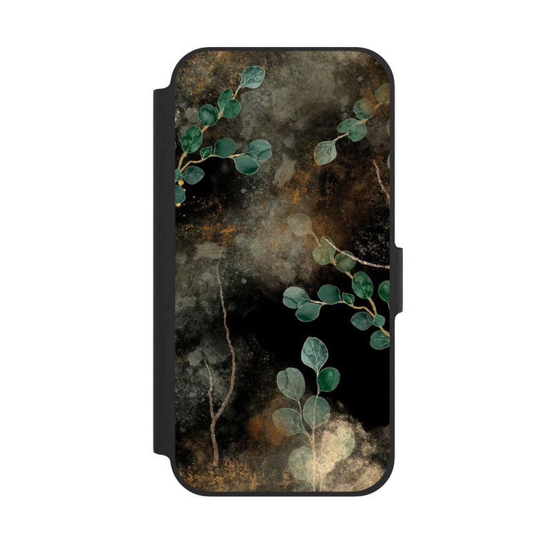 iPhone 12 NIVOflip Eucalyptus en Fond