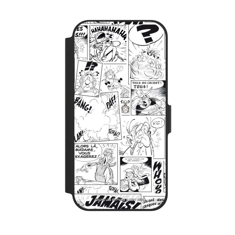 iPhone 12 NIVOflip BD Astérix Blanc & Noir