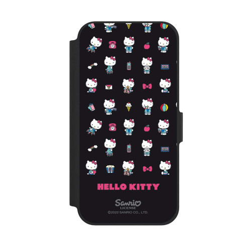 Apple iPhone 12 NIVOflip Hello Kitty 90s Schwarz