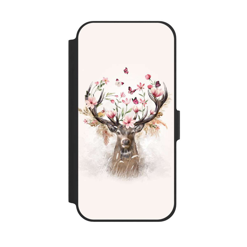 iPhone 12 NIVOflip Deer Flowers Antlers