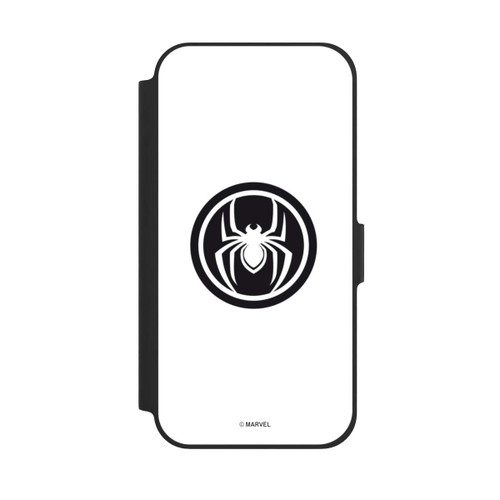 Apple iPhone 12 NIVOflip Spider-Man Logo White