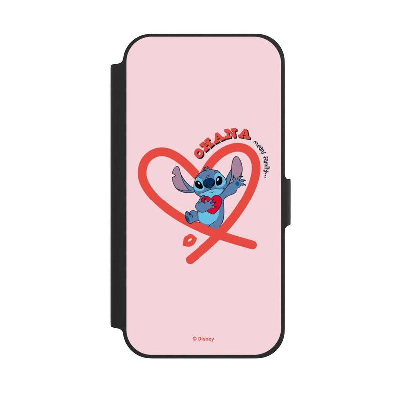 iPhone 12 NIVOflip Stitch Ohana Pink Heart