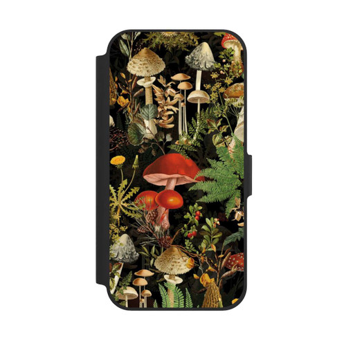 Apple iPhone 12 NIVOflip Verschiedene Pilze Im Wald