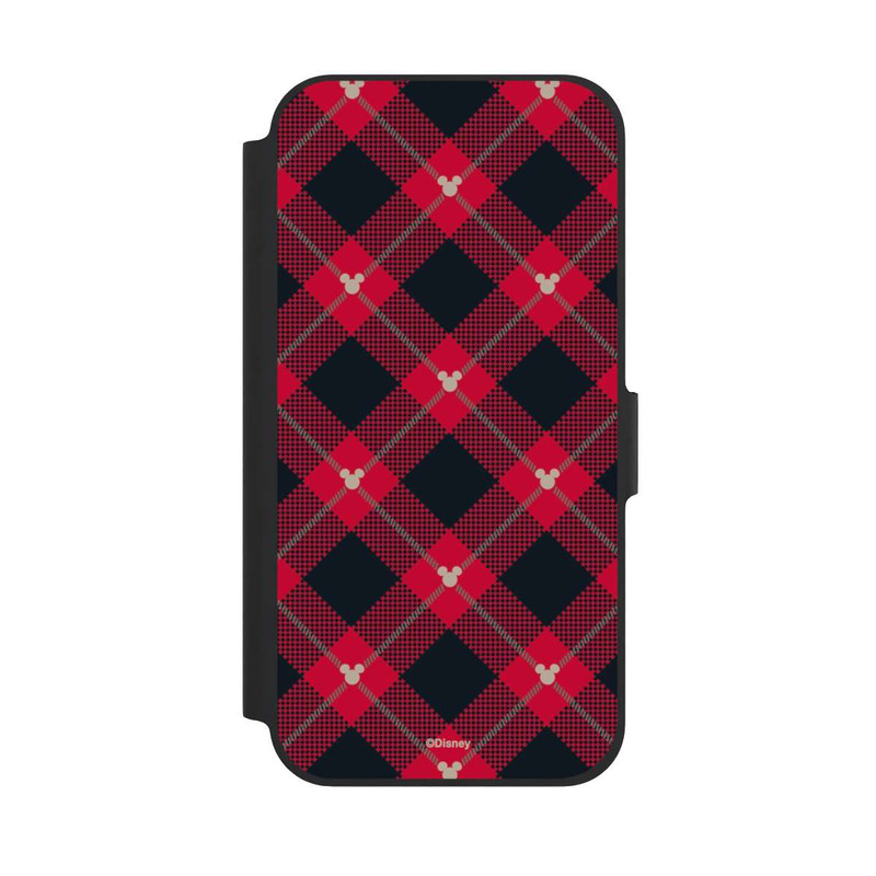iPhone 12 NIVOflip Mickey Weihnachtsmuster Rot
