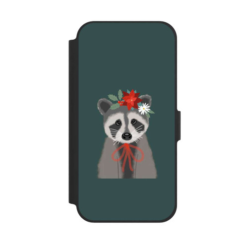 Apple iPhone 12 NIVOflip weihnachtlicher Waschbär