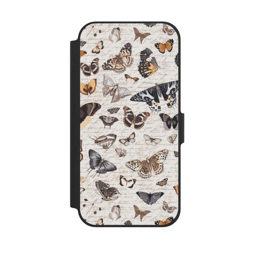 Apple iPhone 12 NIVOflip Schmetterling Muster Boho