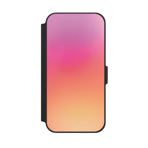 Apple iPhone 12 NIVOflip Pastell Rosa Glitch