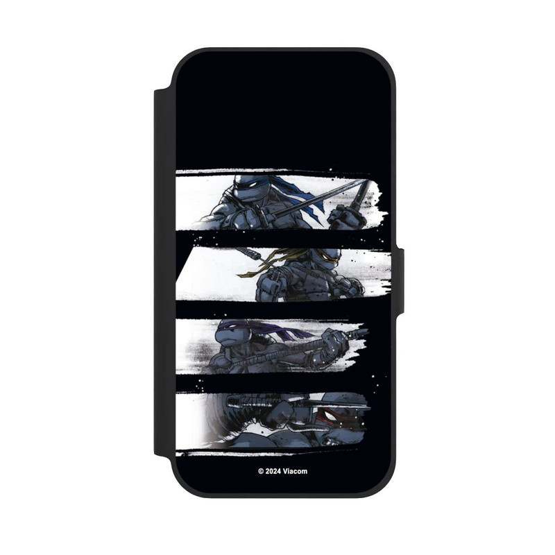 iPhone 12 NIVOflip Scratch TMNT noir et blanc