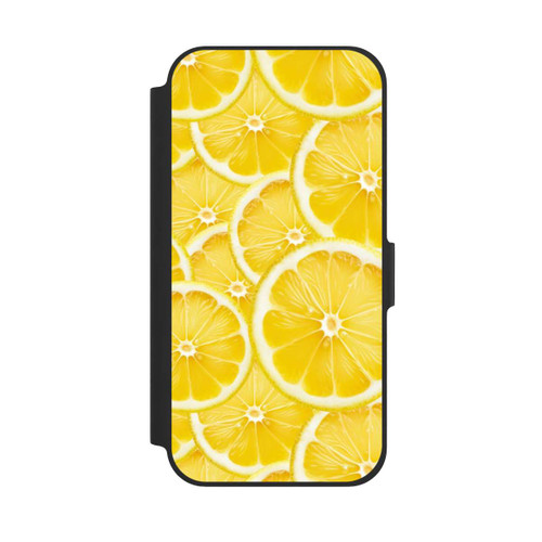 Apple iPhone 12 NIVOflip Zitrone Muster