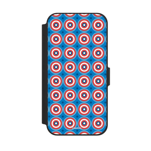 Apple iPhone 12 NIVOflip Captain American Shield Pattern