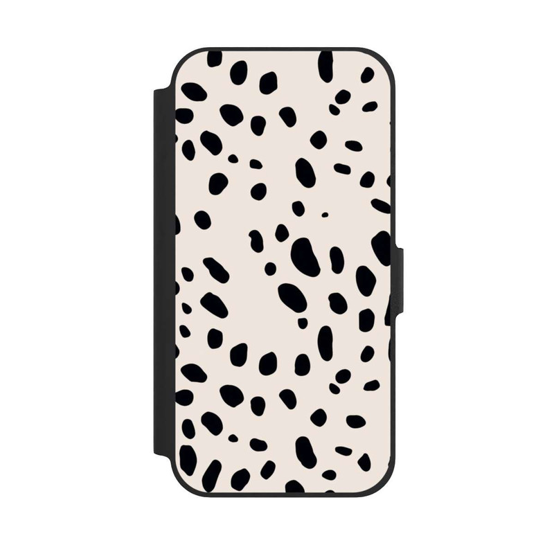 iPhone 12 NIVOflip Motif Animalier Guépard Noir
